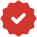 Decorative badge icon